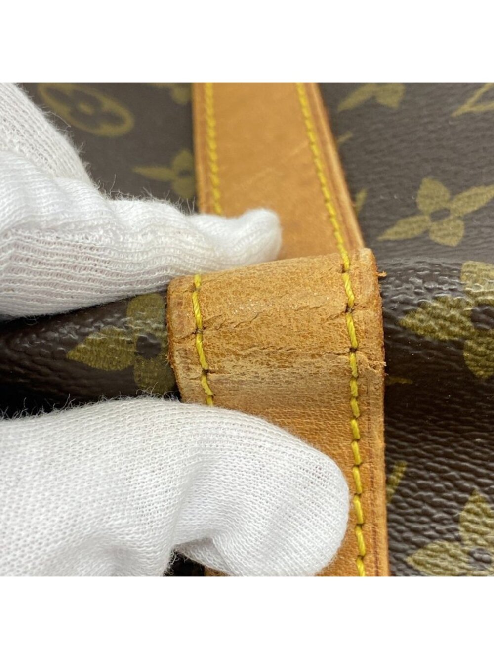 Louis Vuitton Boston Bag Monogram Keepall 60 Brown - Picture 6 of 10